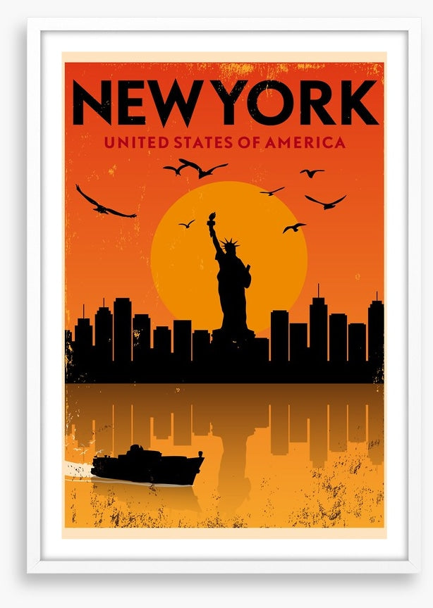 New York sundown