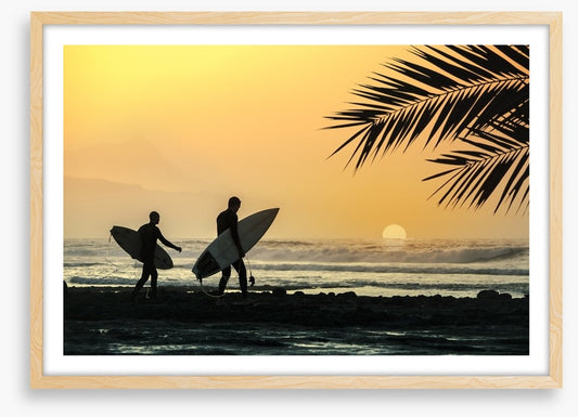 Evening surf