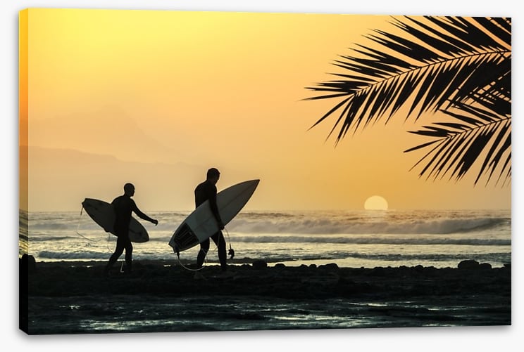 Evening surf