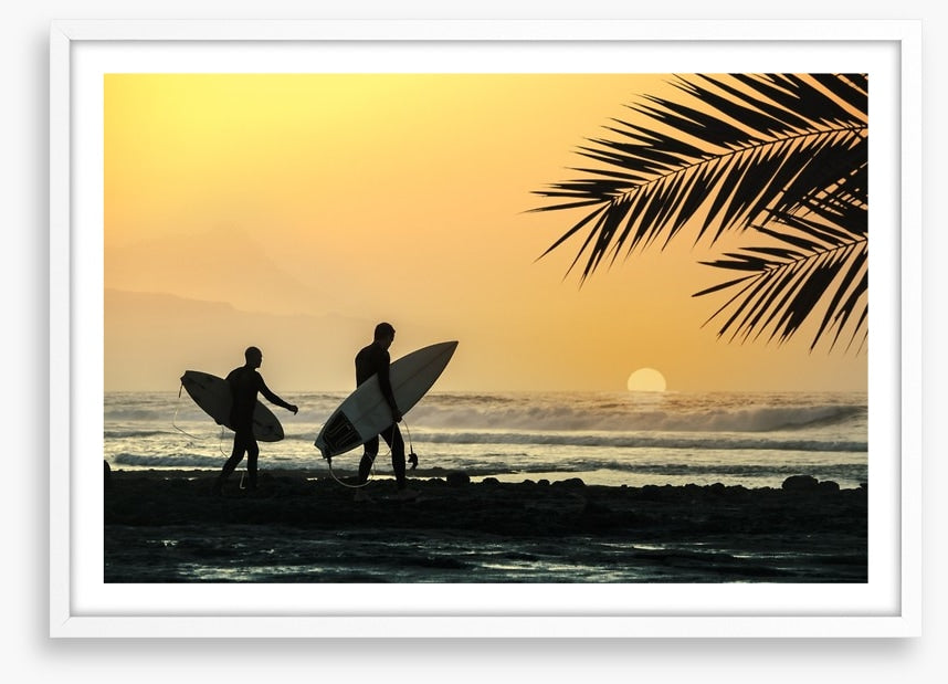 Evening surf