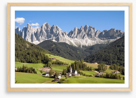 Val di Funes in the Tirol, Italy