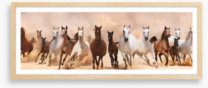 Galloping panoramic