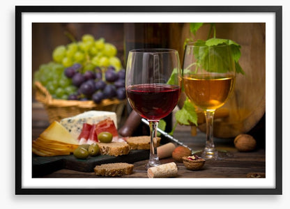 Cheese and wine