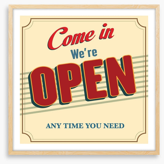 Come in