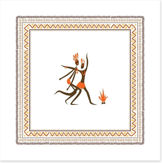 The fire dance