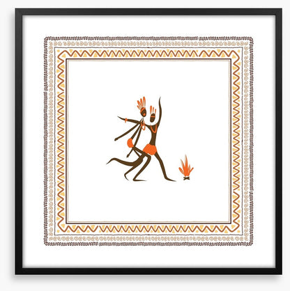 The fire dance