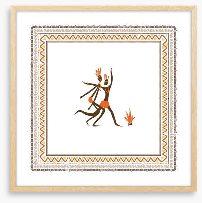 The fire dance