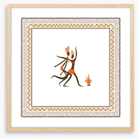 The fire dance