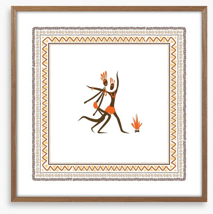 The fire dance