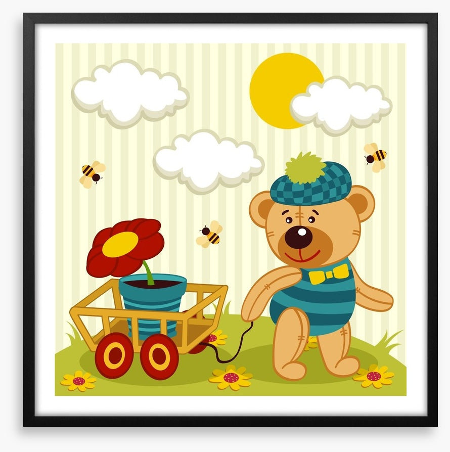 Bear in the garden