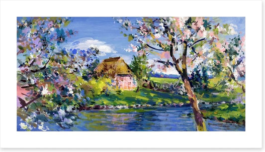 Spring at the river