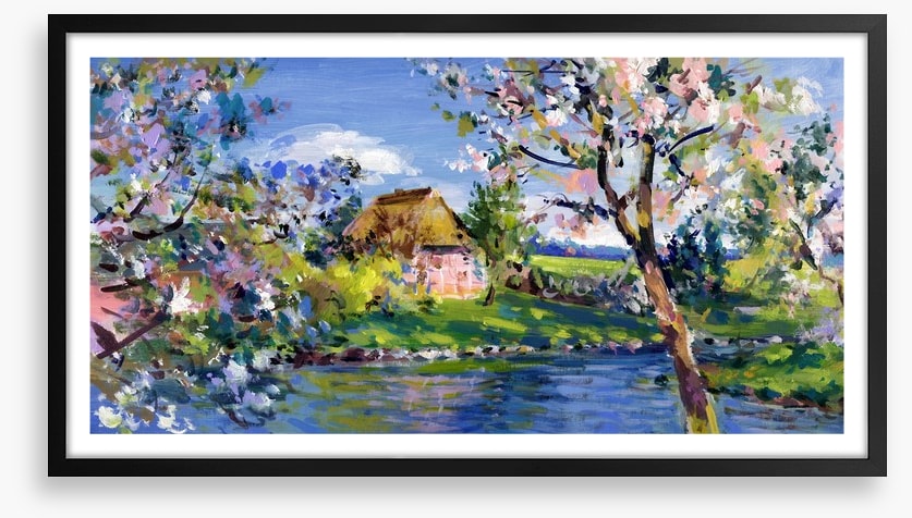 Spring at the river