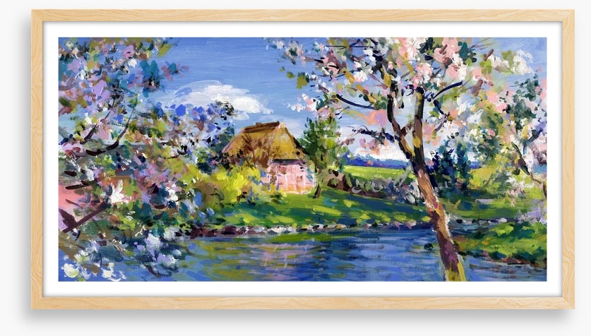 Spring at the river