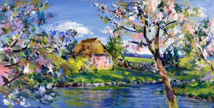 Spring at the river