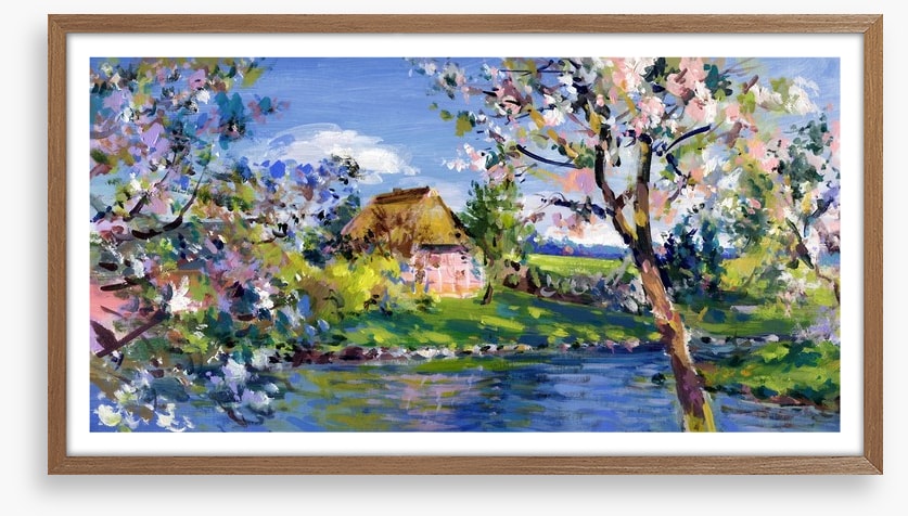 Spring at the river