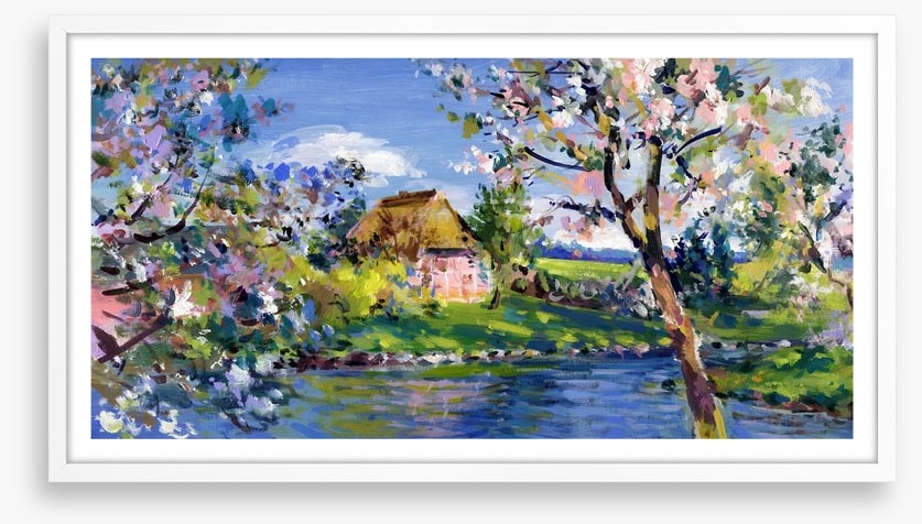 Spring at the river