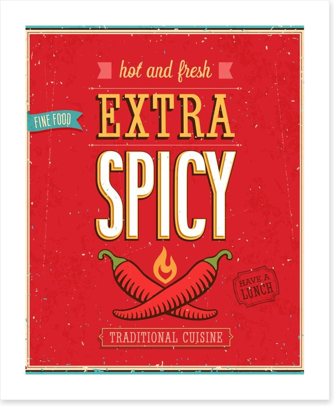 Extra spicy