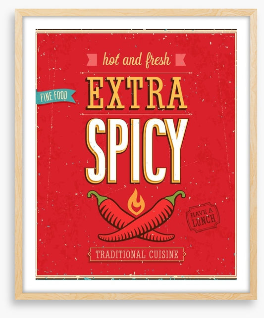 Extra spicy