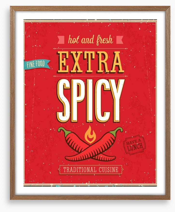 Extra spicy