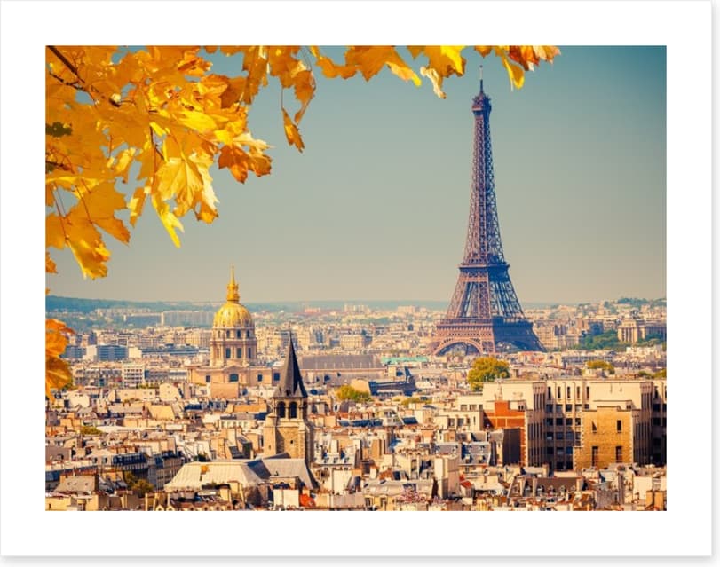 Autumn light over Paris