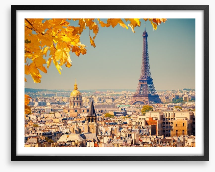 Autumn light over Paris