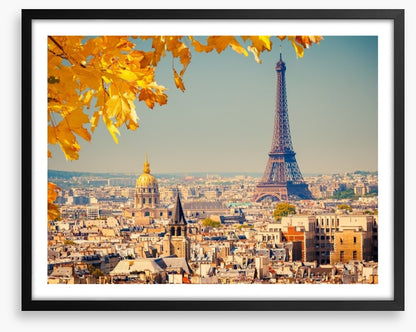 Autumn light over Paris