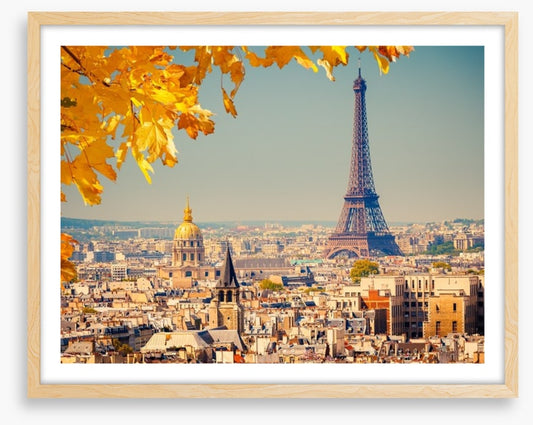 Autumn light over Paris
