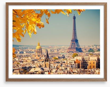 Autumn light over Paris