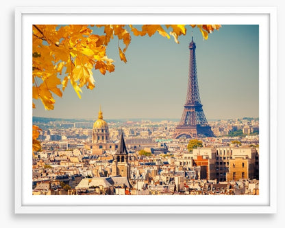 Autumn light over Paris