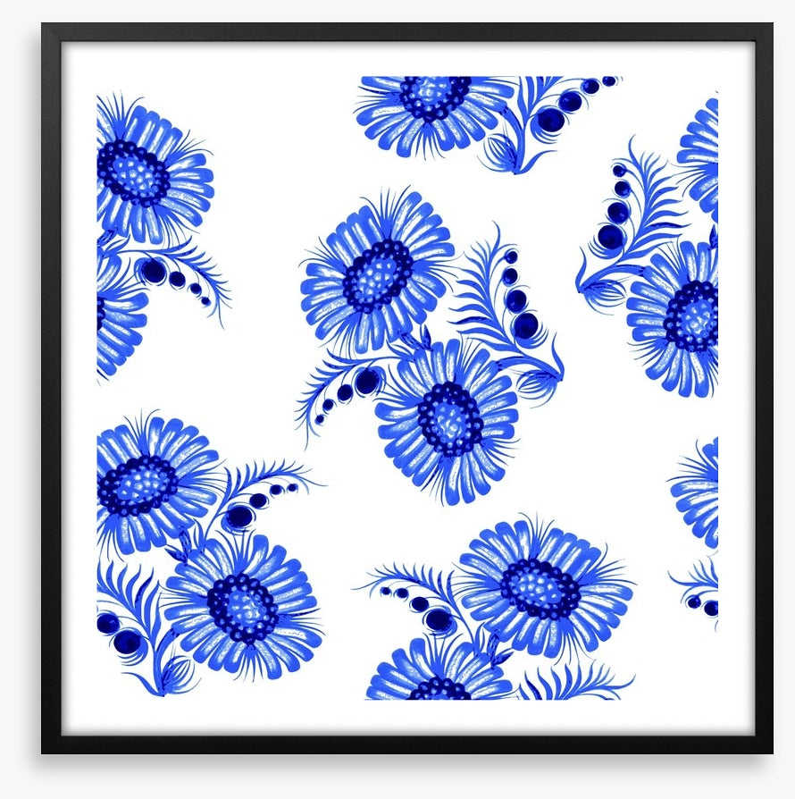 Folk art flowers