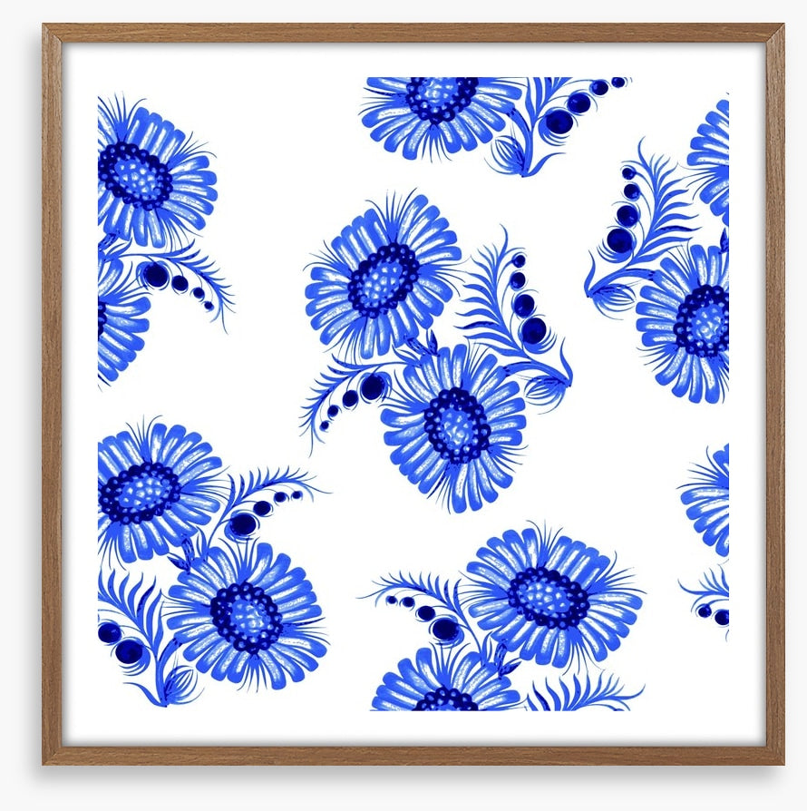 Folk art flowers