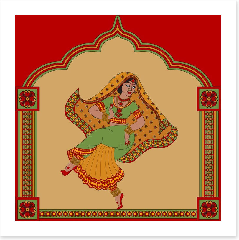 Sanskrit dancer