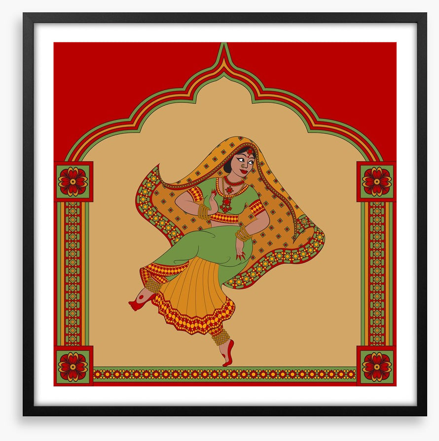 Sanskrit dancer