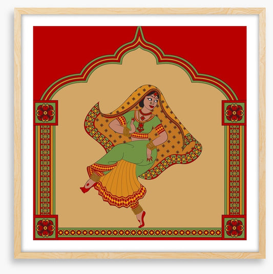 Sanskrit dancer
