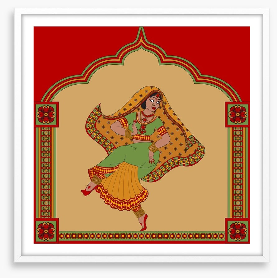 Sanskrit dancer