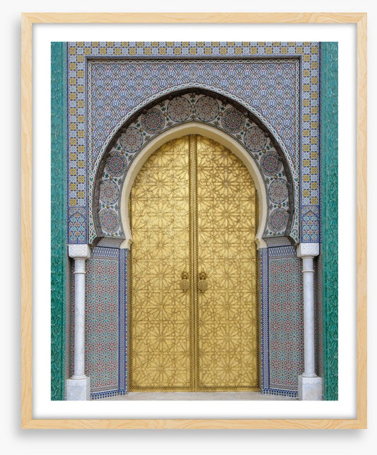A grand entrance