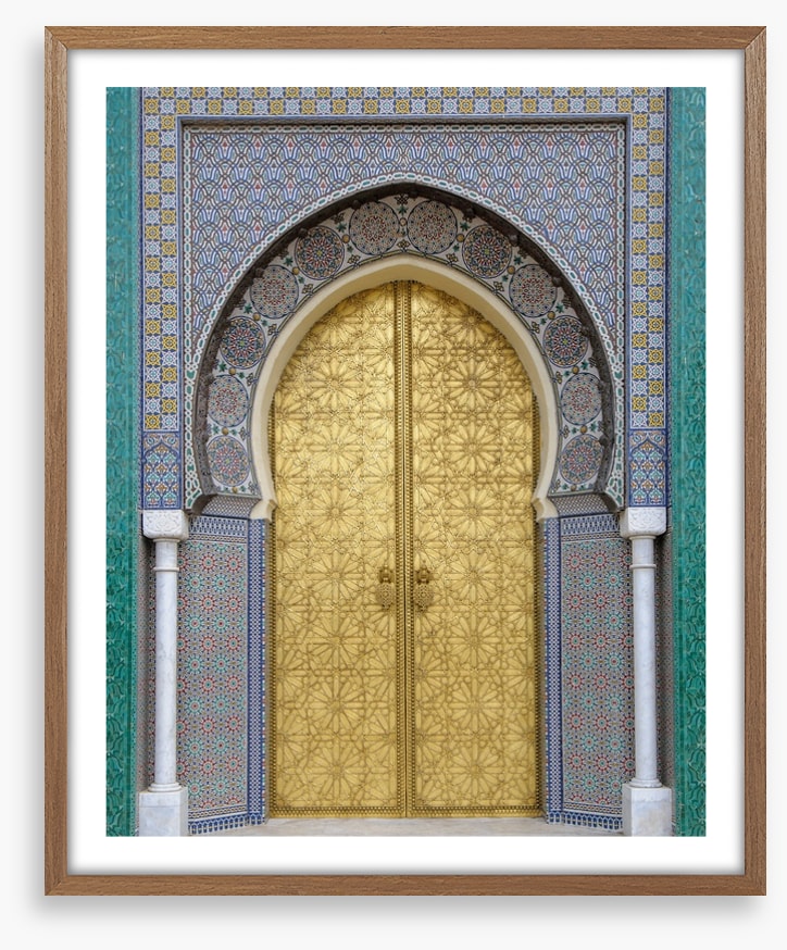 A grand entrance