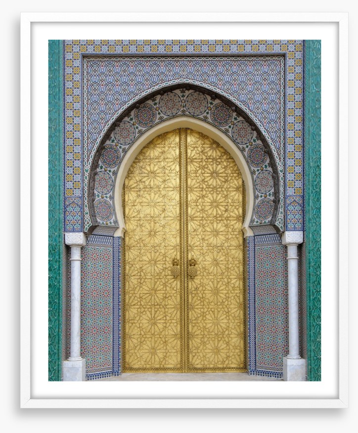 A grand entrance