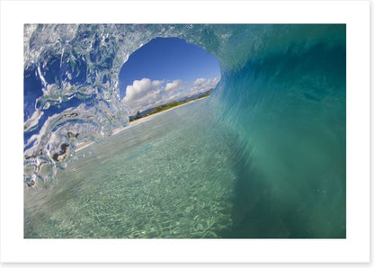 Empty wave, Hawaii