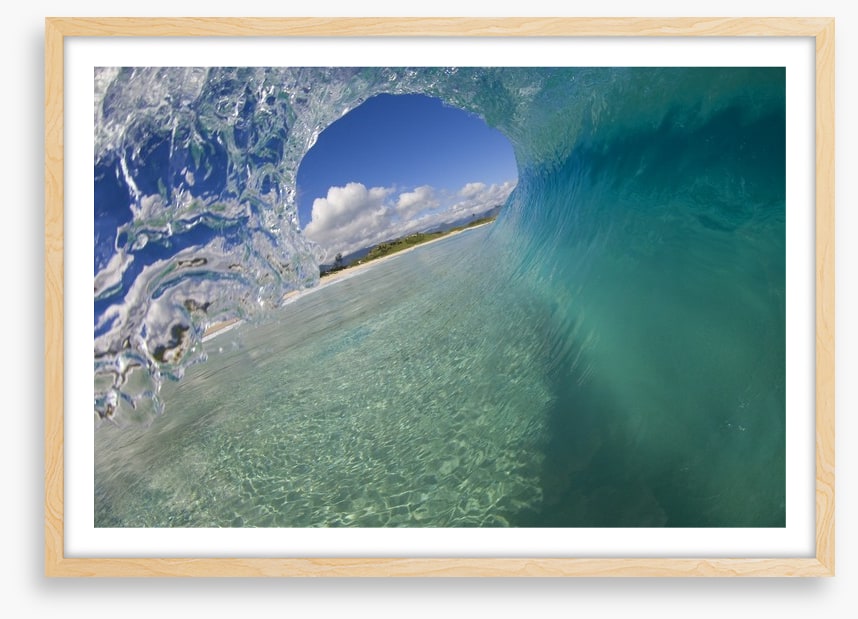 Empty wave, Hawaii