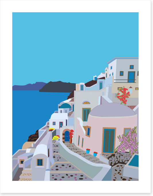Greek island getaway