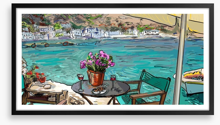 Cafe by the sea