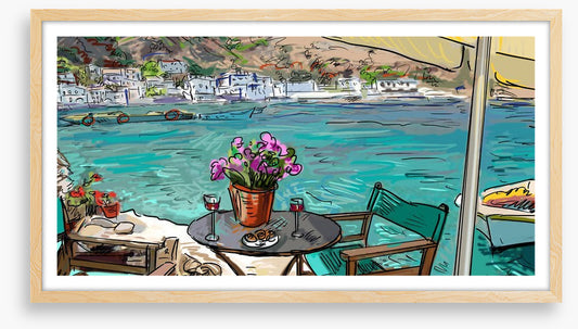 Cafe by the sea