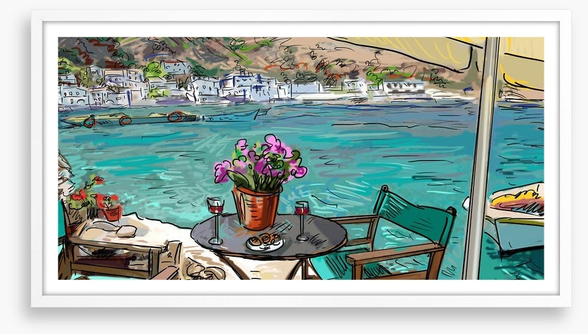 Cafe by the sea