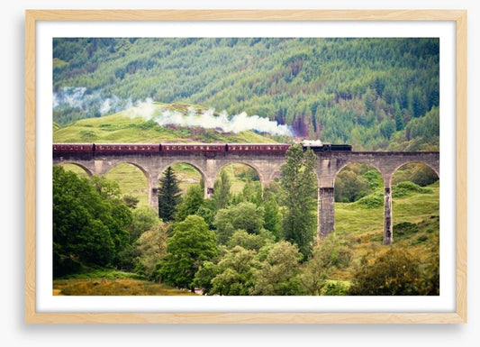 Over the viaduct