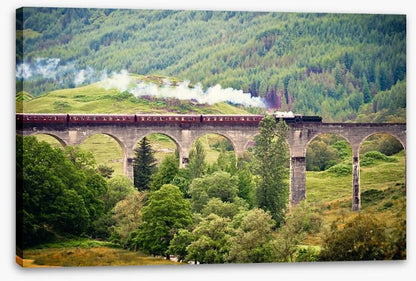 Over the viaduct