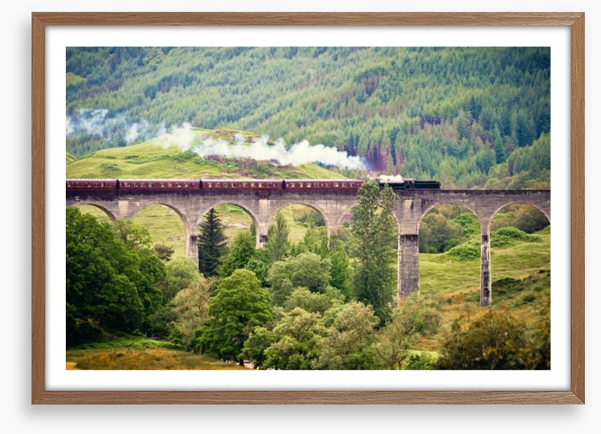 Over the viaduct