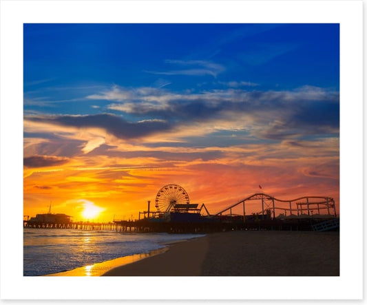 Santa Monica sunset