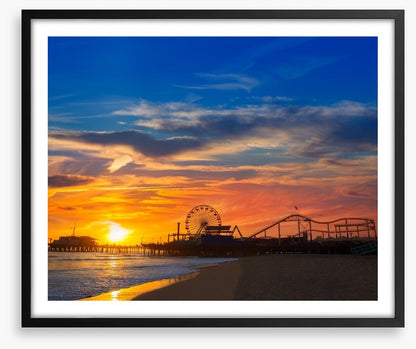Santa Monica sunset