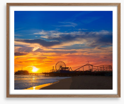 Santa Monica sunset